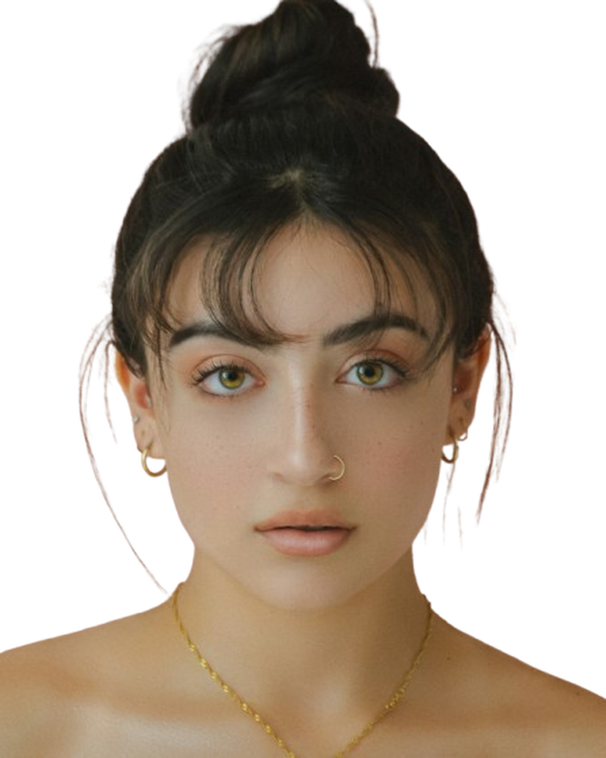 Portrait with background removed